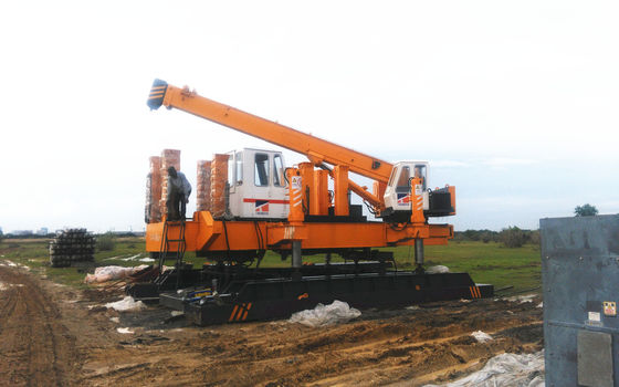 6.5m/Min Hydraulic Static Pile Driver For Vibration Regulated Areas